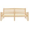 vidaXL Bedframe met 4 lades massief grenenhout 140x200 cm