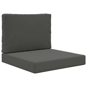 vidaXL Buiten bankkussen Polyester Antraciet 60 x 60 cm