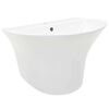 vidaXL Wasbak Wit 56 x 48 x 42 cm Geglazuurd Keramiek