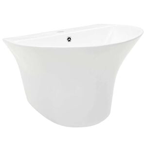 vidaXL Wasbak Wit 56 x 48 x 42 cm Geglazuurd Keramiek