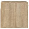 vidaXL Wandkast 80x35x36,5 cm bewerkt hout sonoma eikenkleurig