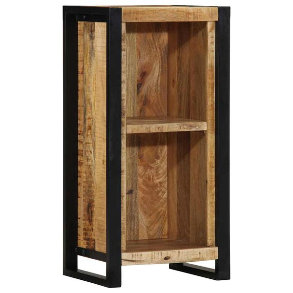 vidaXL Bedside Cabinet Bruin 40 x 30 x 80 cm Massief mangohout