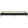 vidaXL Bedframe zonder matras 120x200 cm stof zwart