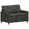 vidaXL Bank Antracietkleurig 126 x 81 x 87,5 cm Polyester
