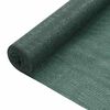 vidaXL Privacynet 75 g/m&sup2; 2x50 m HDPE groen