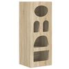 vidaXL Dressoir ELST Sonoma Eiken 40 x 35 x 100,5 cm Bewerkt hout