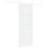 vidaXL Schuifdeur ORKDAL 78 x 202 cm Bewerkt hout Wit