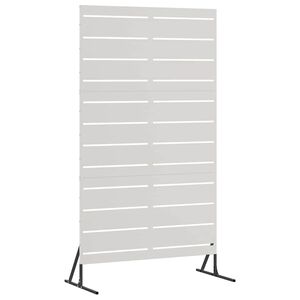 vidaXL Privacyscherm 100 x 50 x 180 cm Roestvrij staal zilver