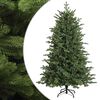 vidaXL Kunstmatige Inklapbare Kerstboom 120 cm PVC en Metaal Groen