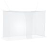 vidaXL Klamboe voor bed 3 st 156 mesh Wit 220 x 100 x 150 cm Polyester