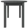 vidaXL Salontafel 110x55x45 cm massief grenenhout grijs