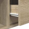 vidaXL Tv-meubel 80x31x25,5 cm bewerkt hout sonoma eikenkleurig