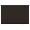 vidaXL Rolgordijn voor buiten 355(B)x230(H) cm HDPE bruin