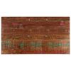 vidaXL Tafelblad rechthoekig 120x60x1,5 cm massief gerecycled hout