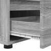 vidaXL TV-kast met lade Grijs Sonoma 100 x 48 x 43 cm Bewerkt hout