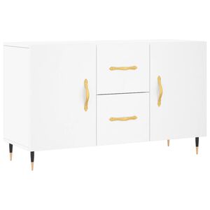 vidaXL Dressoir 100x36x60 cm bewerkt hout wit