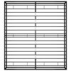 vidaXL Bedframe metaal zwart 200x200 cm