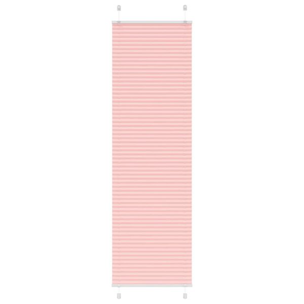 vidaXL Pliss&eacute; rolgordijn 55x200 cm stofbreedte 54,4 cm polyester roze