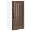 vidaXL Wandkast LUCCA Bruin eiken 40 x 31 x 80 cm Bewerkt hout