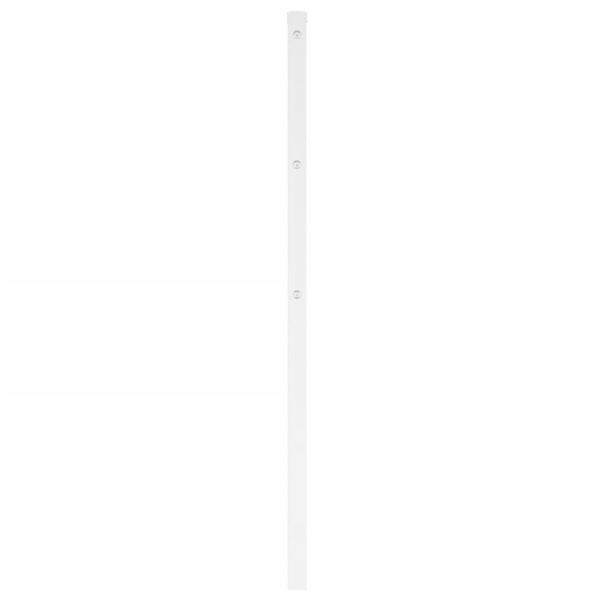 vidaXL Hoofdbord 107 cm metaal wit
