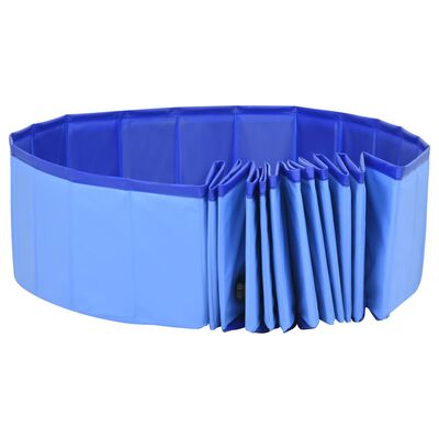 vidaXL Hondenzwembad inklapbaar 300x40 cm PVC blauw