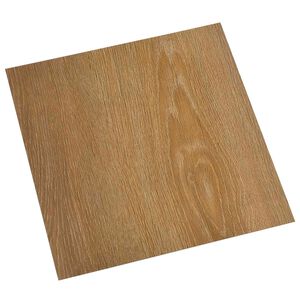 vidaXL Vloerplanken 55 pcs Bruin 5,11 m&sup2; PVC