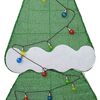 vidaXL Verlichte Kerstboom met 3 Cadeau Dozen 2D Warm Wit 180 cm