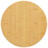 vidaXL Tafelblad &Oslash; 40x2,5 cm bamboe