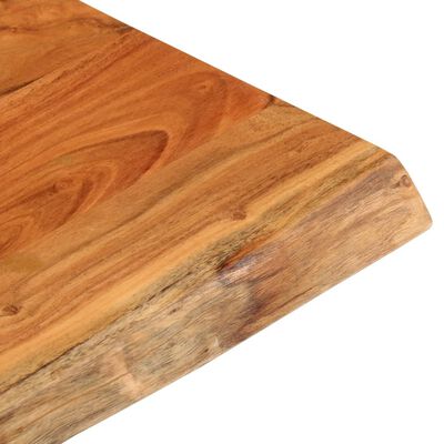 vidaXL Tafelblad vierkant natuurlijke rand 60x60x3,8 cm acaciahout