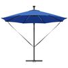 vidaXL Parasol Azurblauw 294 x 294 x 248 cm Polyester en Aluminium