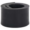 vidaXL Rubberen rand voor sneeuwploeg 100x8x1 cm zwart