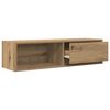vidaXL Tv-meubelen 2 st 100x31x25,5 cm bewerkt hout artisanaal eiken