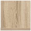 vidaXL Wandschappen 2 st 75x16,5x16,5cm bewerkt hout sonoma eikenkleur