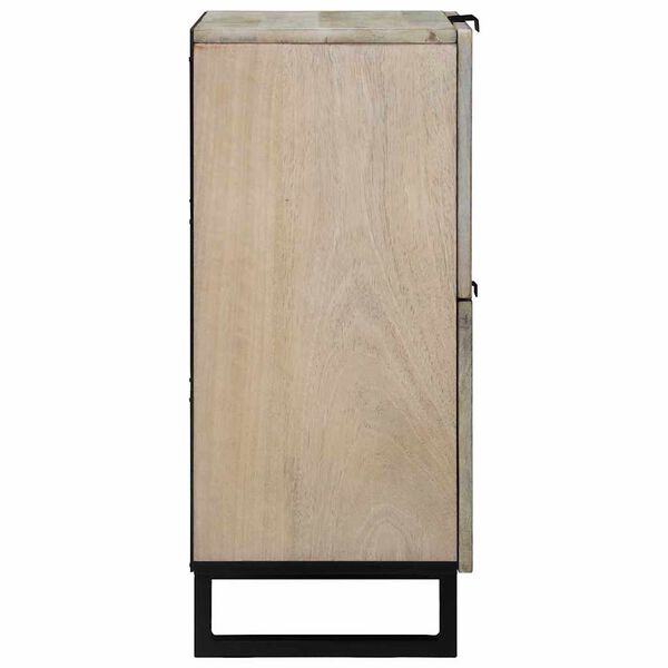 vidaXL Media-opslagkasten en rekken Wit en zwart 60 x 33 x 75 cm