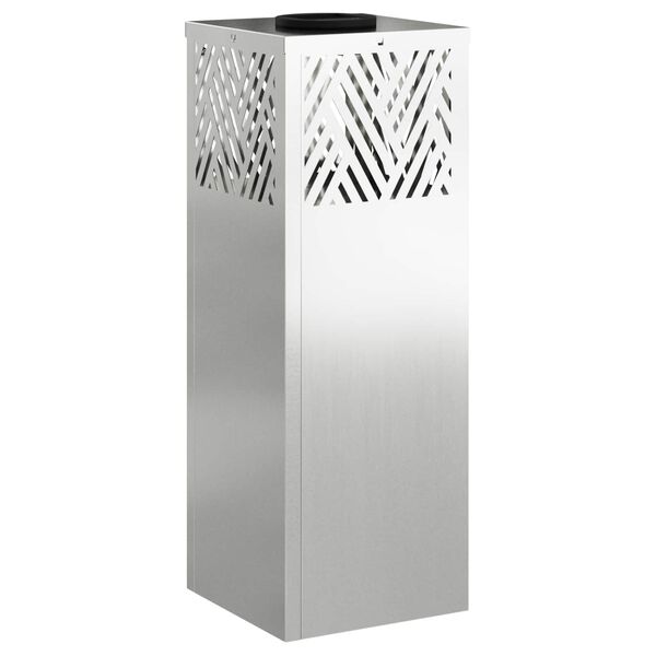 vidaXL Solar LED Pad Licht 2 pcs Gegalvaniseerd Gegalvaniseerd