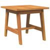 vidaXL Bijzettafel Olie naturel 45 x 45 x 40 cm Massief Acaciahout