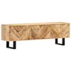 vidaXL Tv-meubel 140x30x45 cm massief mangohout