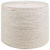 vidaXL Jute Touw 60 mm 25 m Wit 100% Tossa jute