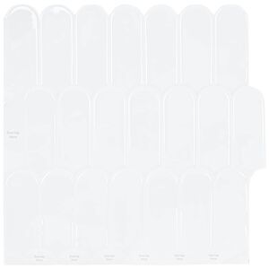 vidaXL Veer Tegel 50 st Wit 30 x 30 cm Polyurethaan en PET