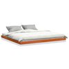 vidaXL Bedframe massief grenenhout wasbruin 180x200 cm