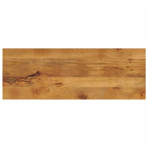 vidaXL Tafelblad rechthoekig 140x50x2,5 cm massief mangohout