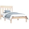 vidaXL Bedframe massief hout 90x190 cm