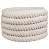 vidaXL Jute Touw 40 mm Wit 100% Tossa jute