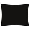 vidaXL Schaduwdoek rechthoekig 6x8 m oxford stof zwart