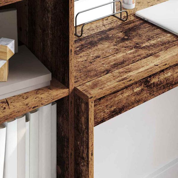 vidaXL Bureau Oudhout 100 x 40 x 76 cm