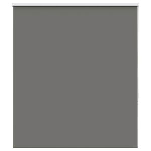 vidaXL Rolgordijn verduisterend 130x150 cm stofbreedte 126,6 cm grijs