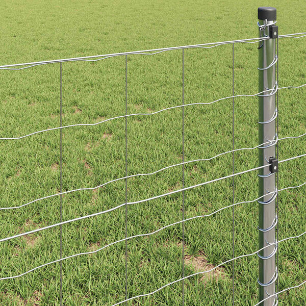 vidaXL Euro Hek 0,4 x 50 m PVC-gecoat ijzer