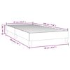 vidaXL Boxspring bed 90x190 cm stof taupe