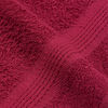 vidaXL Washandjes FROGN 10 st 30x30 cm 360 g/m&sup2; bordeaux
