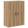 vidaXL Hoge kast Artisan Eiken 69,5 x 34 x 180 cm